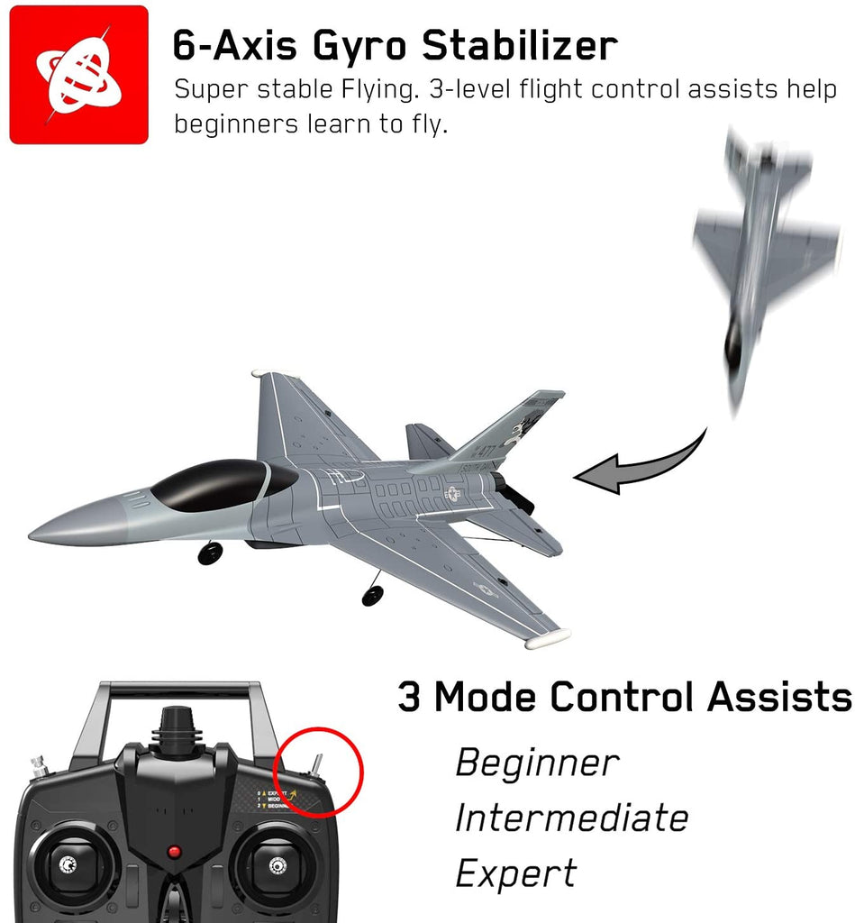 VOLANTEXRC F-16 Falcon RTF With Xpilot Stabilizer