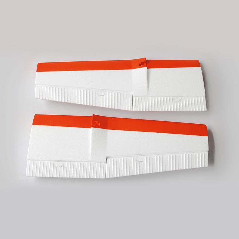 Dynam Cessna 188 side wing set(orange)