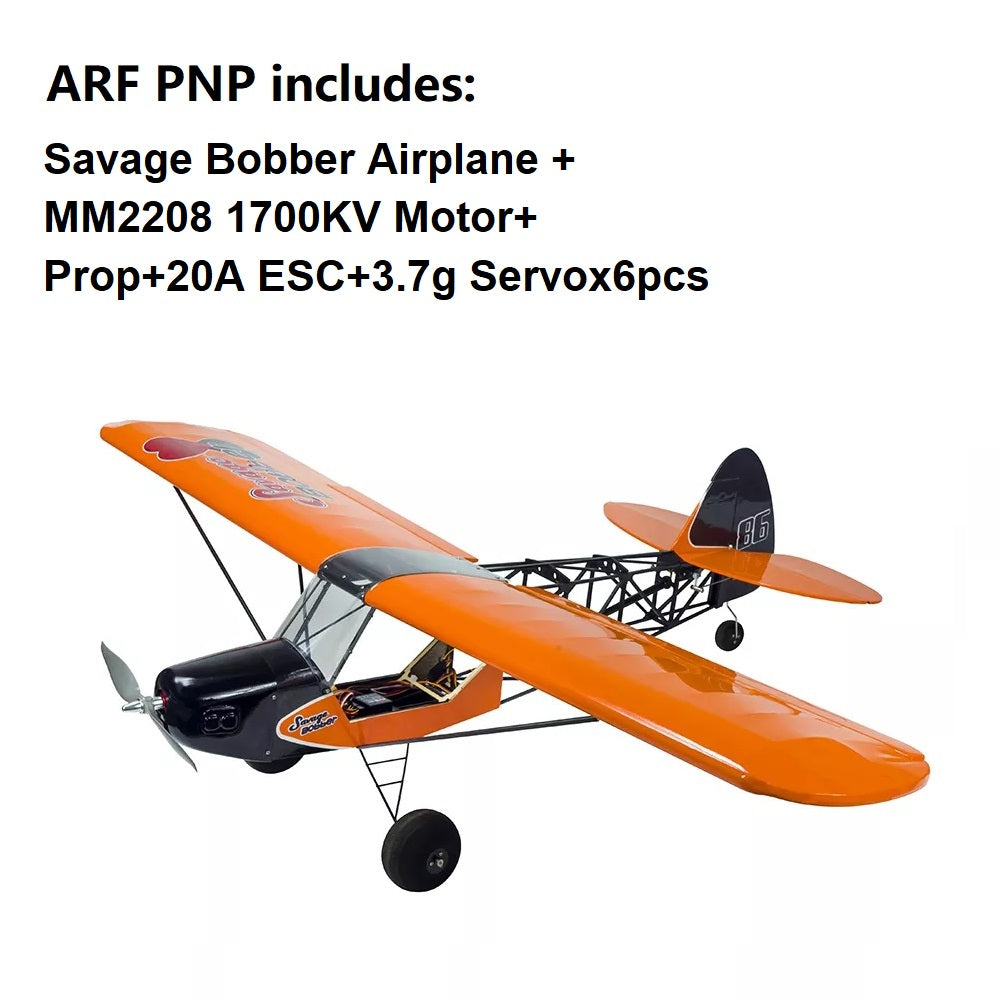 Dancing Wings Savage Bobber Airplane 1000mm Wingspan Balsa