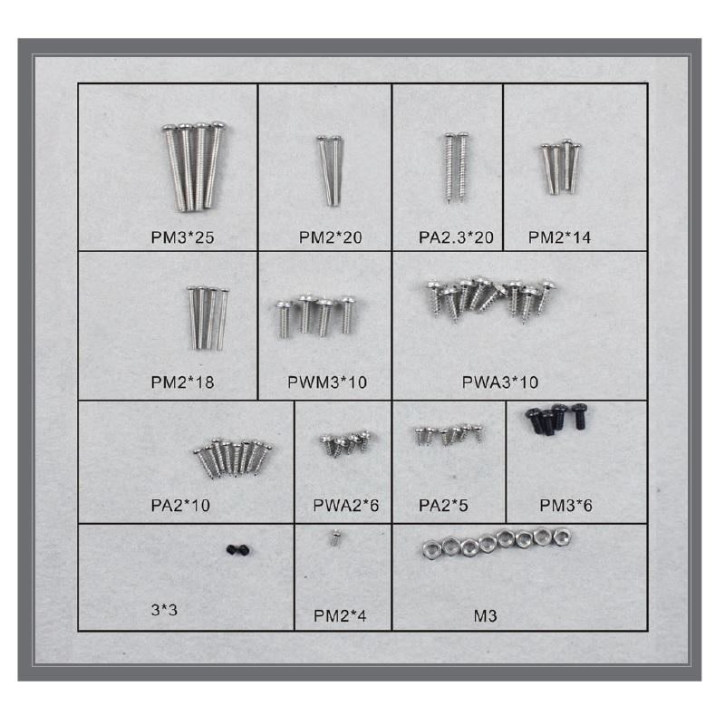 Dynam F6F Screw set