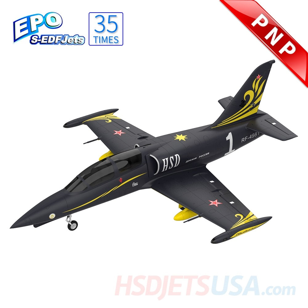 HSDJETS S-EDF120mm HL-39 Black gold Colors PNP