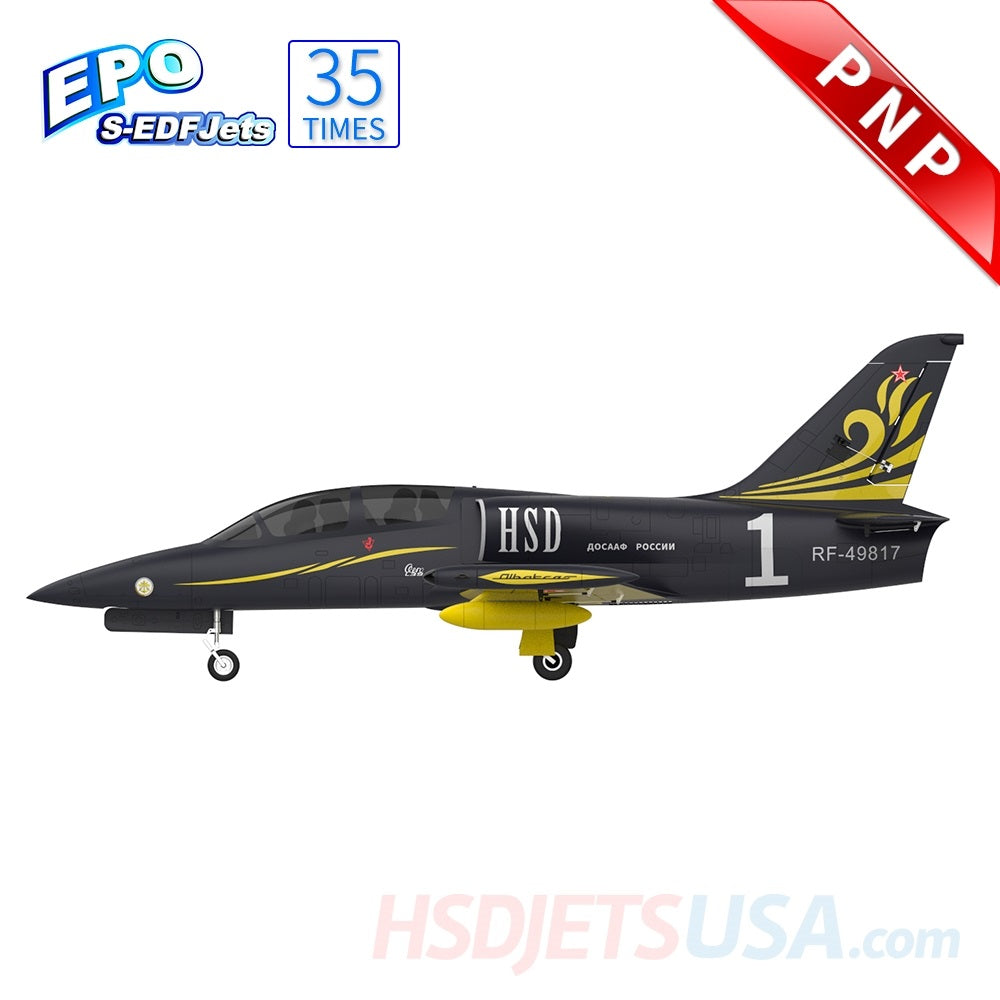 HSDJETS S-EDF120mm HL-39 Black gold Colors PNP