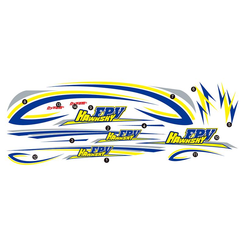 Decal for Hawksky FPV