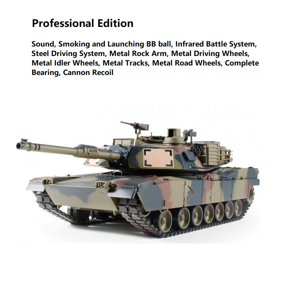 Heng Long Abrams US M1A2 V7 1/16 RC Tank