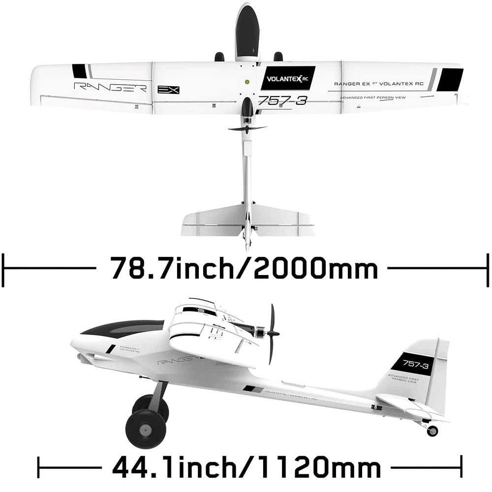 VOLANTEXRC Ranger EX FPV Airplane with 2000m Wingspan PNP