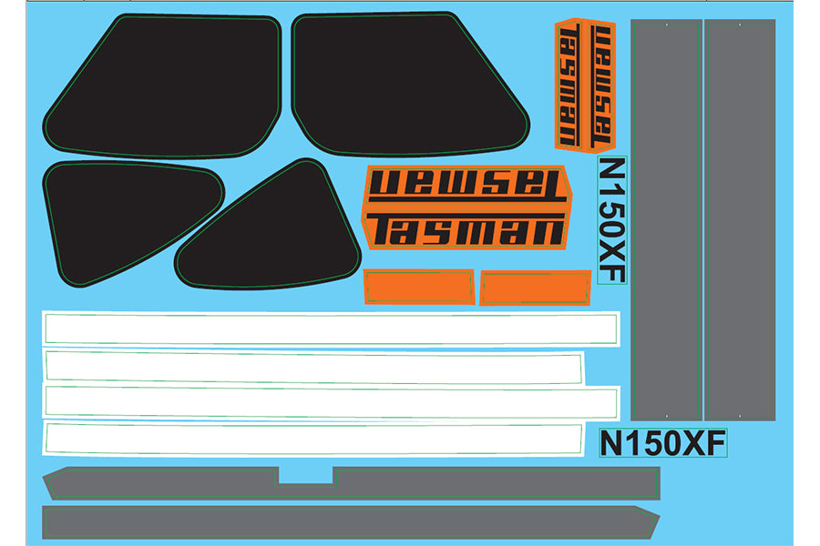 XFly Tasman Decal Sheet