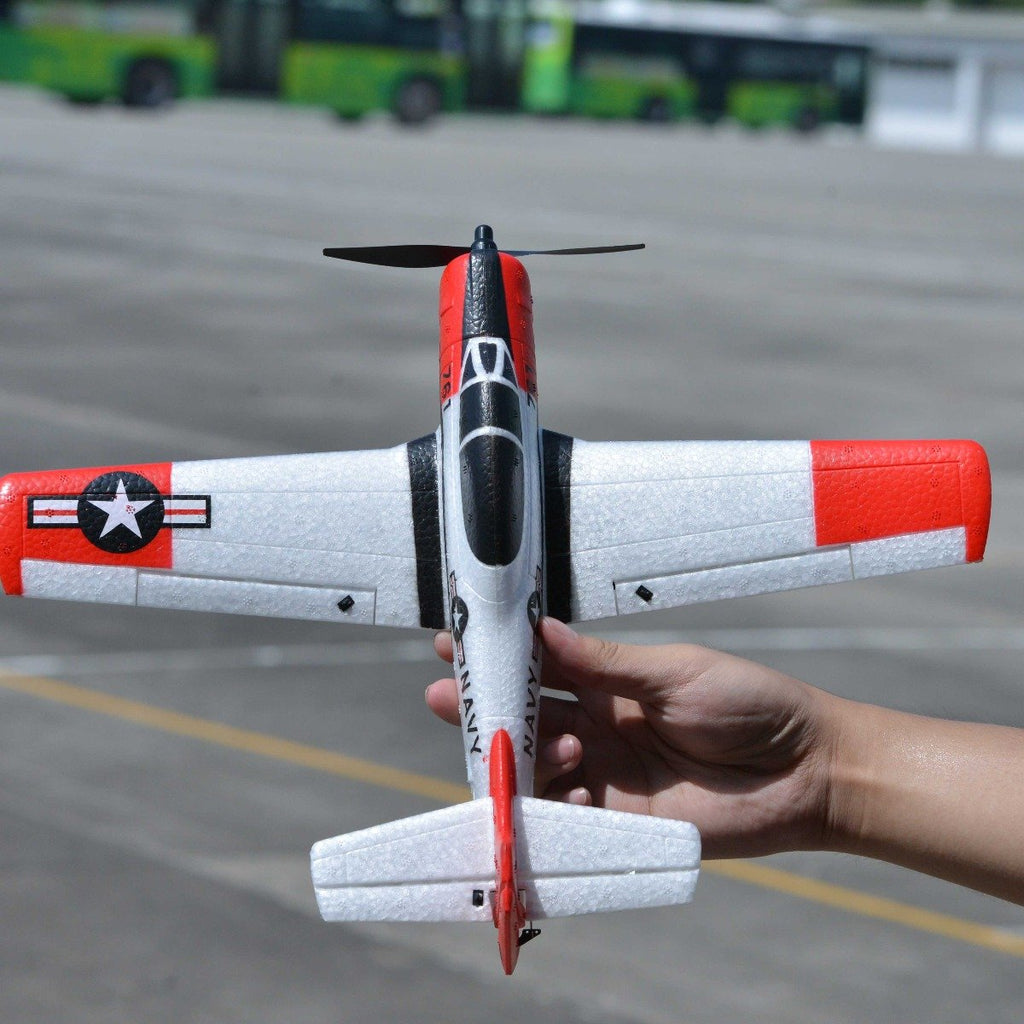 VOLANTEXRC T-28 Trojan 400mm Wingspan 4CH Airplane With Xpilot Stabilizer RTF