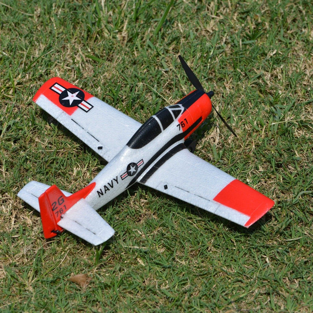 VOLANTEXRC T-28 Trojan 400mm Wingspan 4CH Airplane With Xpilot Stabilizer RTF