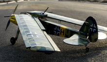 Load image into Gallery viewer, Dancing Wings Fi156 Storch Green 1600mm Wingspan Balsa - ARF PNP