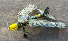 Load image into Gallery viewer, Dancing Wings Fi156 Storch Camouflage 1600mm Wingspan Balsa - ARF PNP